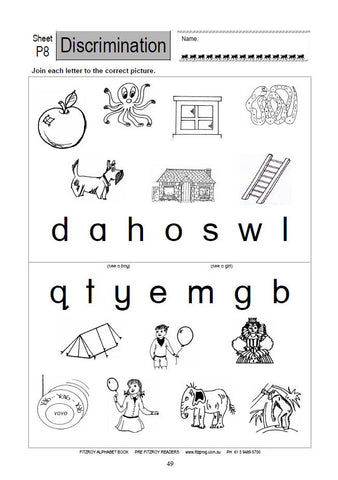 Buku Huruf Fitzroy (Fitzroy Alphabet Book)