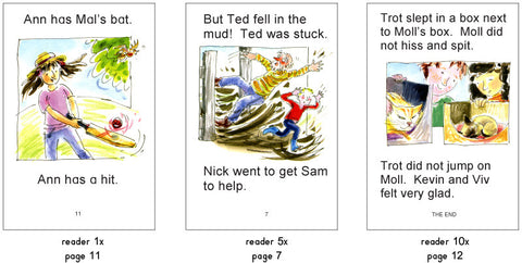 Buku Fitzroy Reader Tahap 1x (Fitzroy Reader Level 1x)